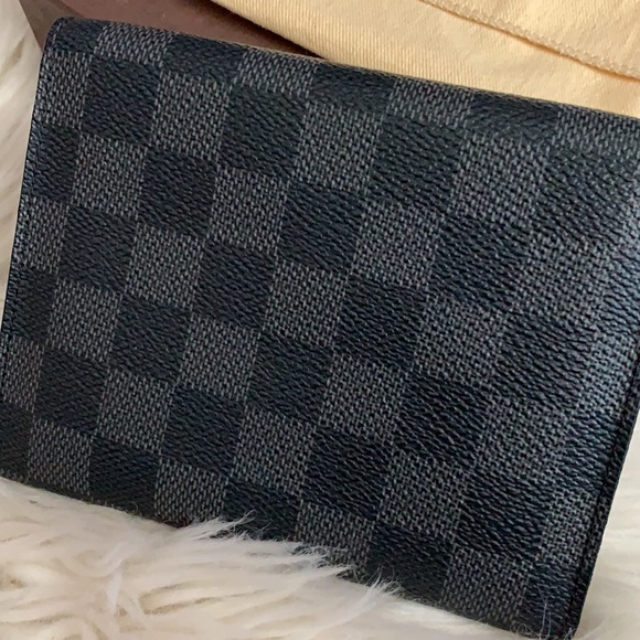 Louis Vuitton graphite portefeuille wallet with coin purse - Picture 5 of 9